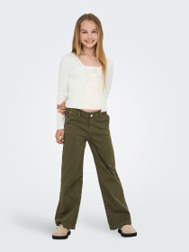 ONLY KIDS Binde Cardigan Nessa Cloud Dancer